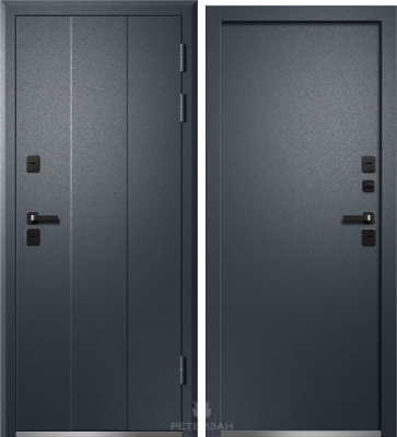 Входная дверь ТЕСЕЙ-100 НЕВ (TEРMO) 2 замка