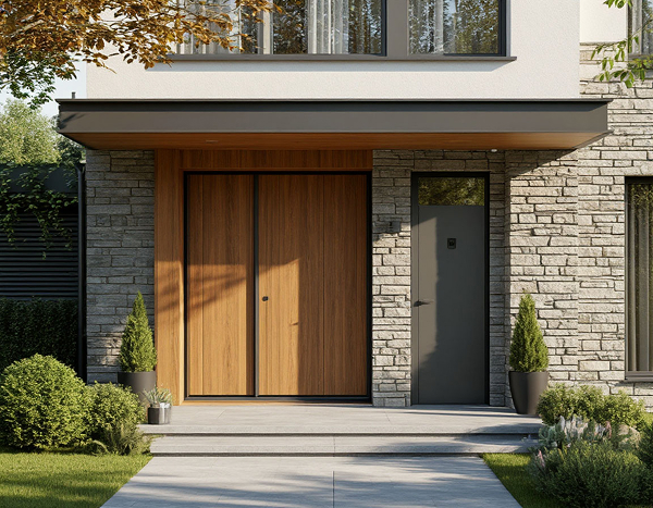 Как выбрать внешнюю отделку входной двери Как выбрать внешнюю отделку входной двери