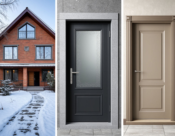 Как выбрать входную металлическую дверь в дом