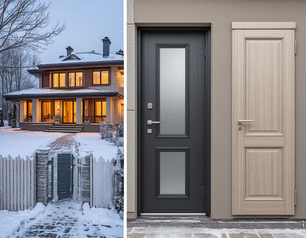 Как выбрать входную металлическую дверь в дом