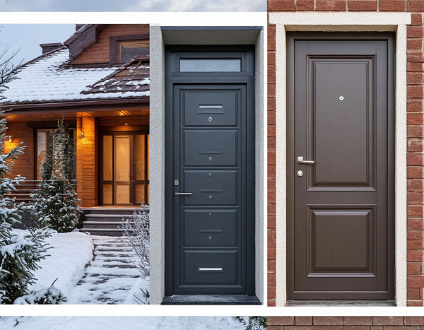 Как выбрать входную металлическую дверь в дом