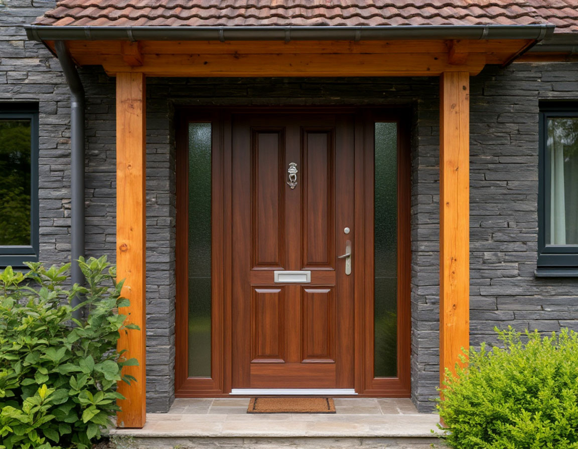  Входная дверь для дачи